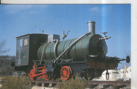 Postal 010994: Locomotora vapor 1-2-OT numero 1 en Blanez en 2003