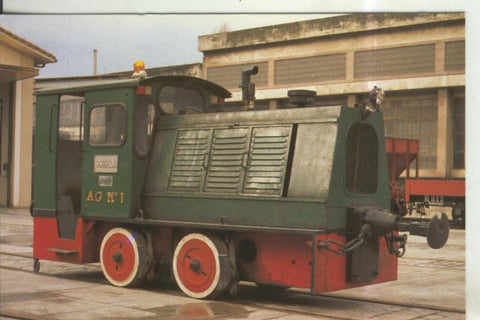 Postal 010999: Tractor diesel numero 1 de cementos Rezola en Azpeitia en 1999