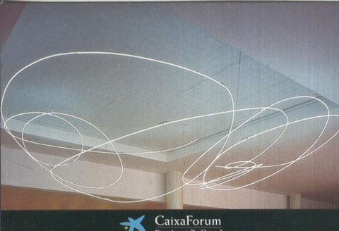 Postal 005711 : Publicitaria de Fundacio la Caixa: Lucio Fontana