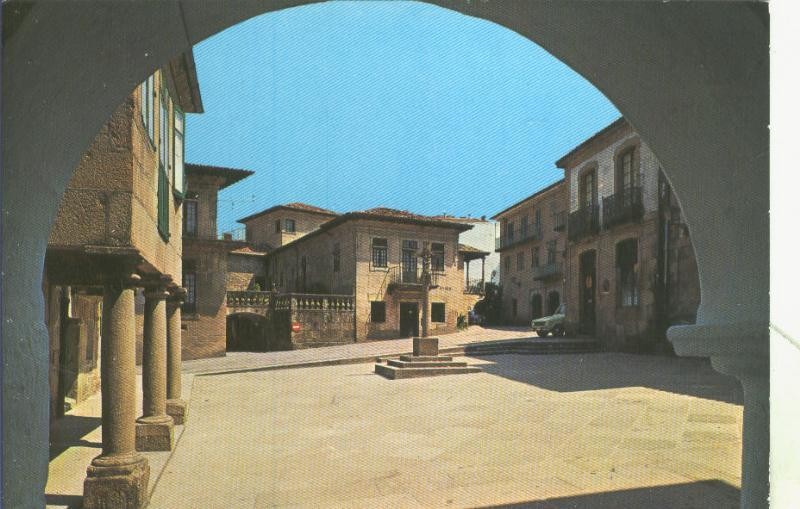 Postal 005551 : Plaza de la Leña (Pontevedra)