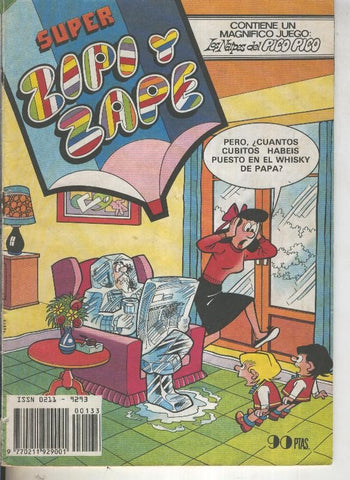 Super Zipi y Zape numero 133: Galopo y Vendaval: sin embargo se mueve (Gabi, 16 paginas)