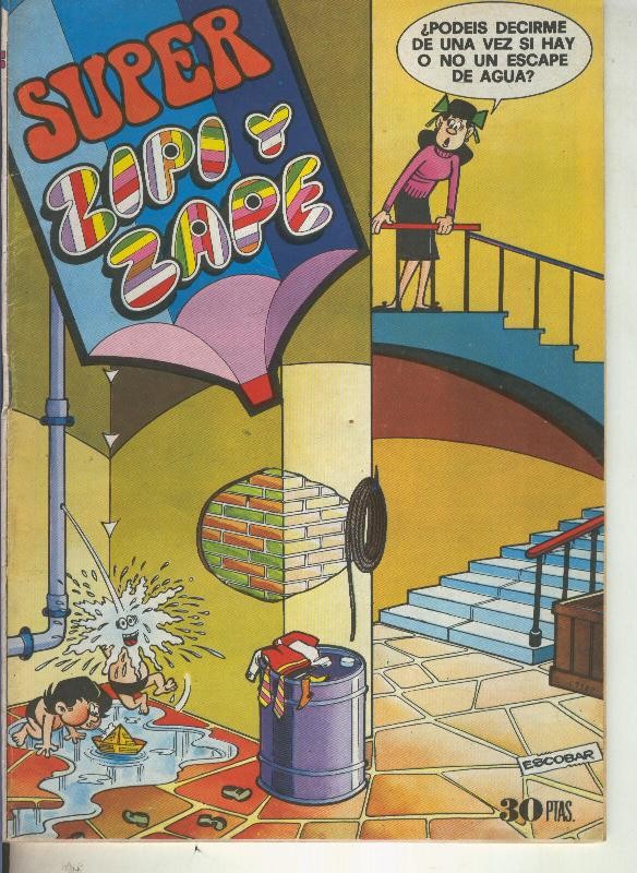 Super Zipi y Zape numero 044: Don Galopo y Vendaval: Pobre Tesoro (Gabi, 6 paginas)