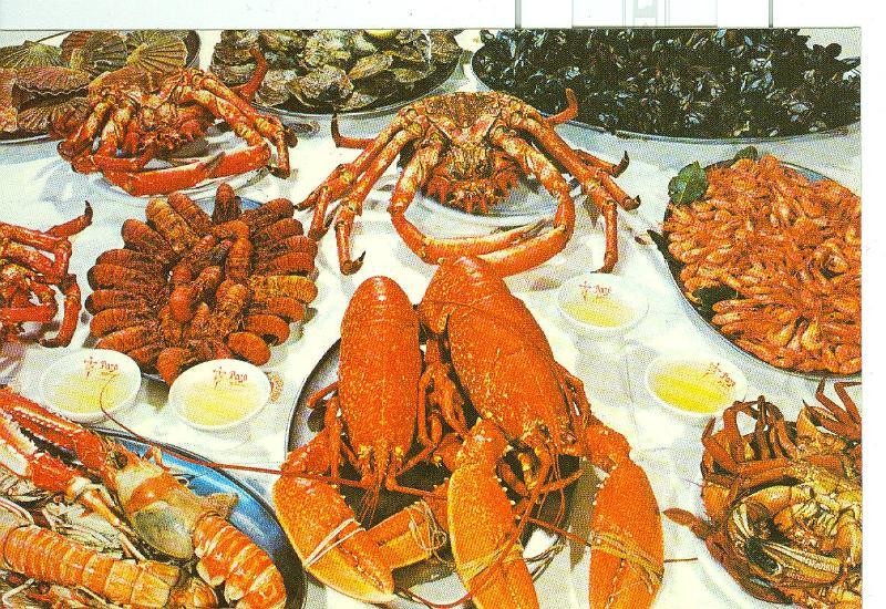Postal 006263 : Mariscos de Galicia