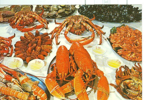 Postal 006263 : Mariscos de Galicia