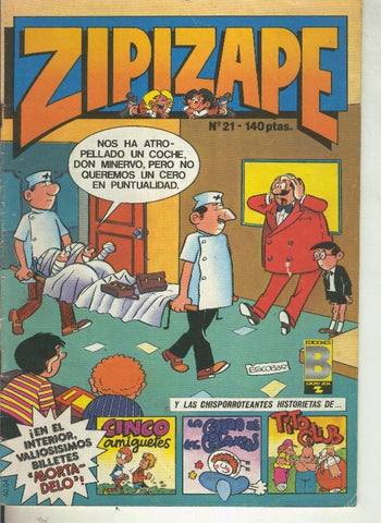 Zipi y Zape semanal numero 021: Robin Robot: un gran invento (sanchis, 2 paginas)