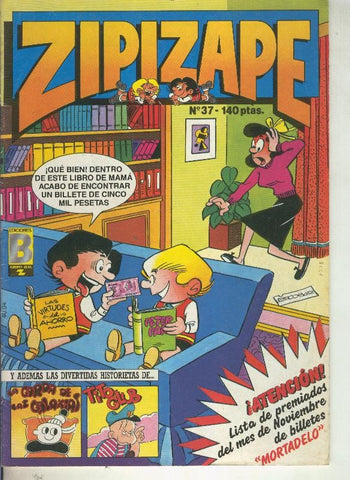 Zipi y Zape semanal numero 037: Robin Robot: el robotito extraviado (sanchis, 2 paginas)