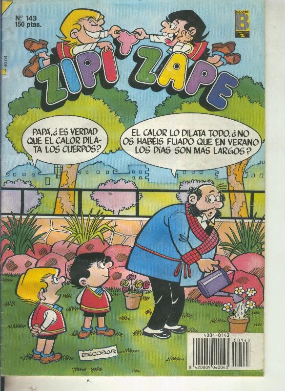 Zipi y Zape semanal numero 143: Juegos peligrosos