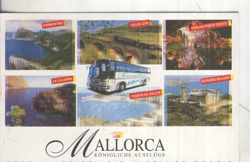 Postal 005006 : Mallorca Konigliche Ausfluge