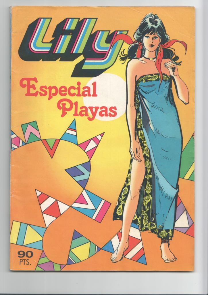 Lily especial Esther numero 18: playas, poster central de Dire Straits