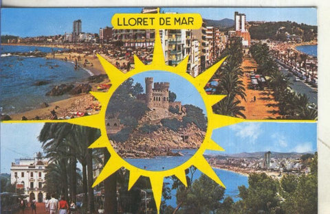 Postal 005007 : LLoret de Mar, vistas varias