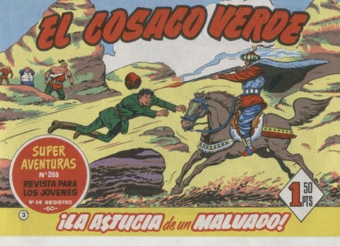 El Cosaco Verde facsimil numero 003: La astucia de un malvado