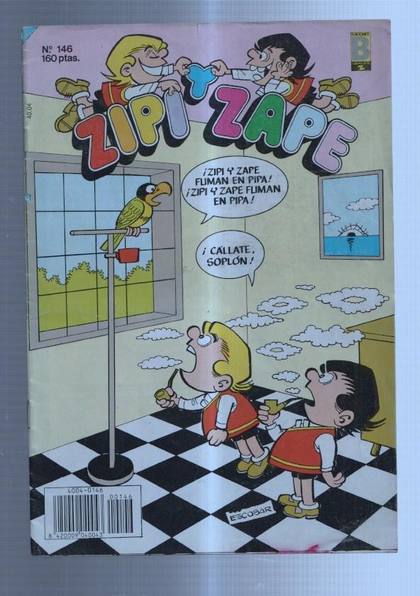 Zipi y Zape semanal numero 146: La alegre pandilla (portada con suelo tablero ajedres