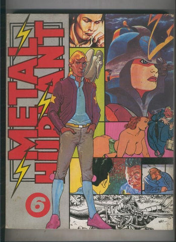 Metal Hurlant revista retapado numerado 06 con los numeros 18 al 20