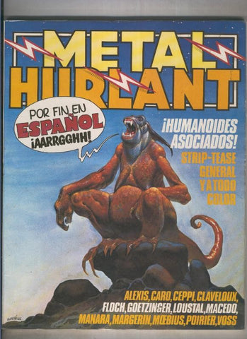 Metal Hurlant revista numero 01