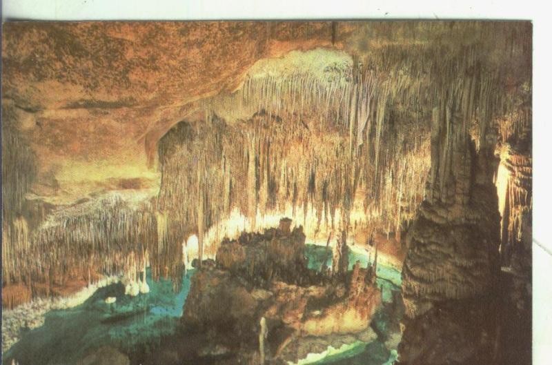 Postal 004313: Mallorca: Porto Cristo: Cuevas del drach: Castillo en ruinas