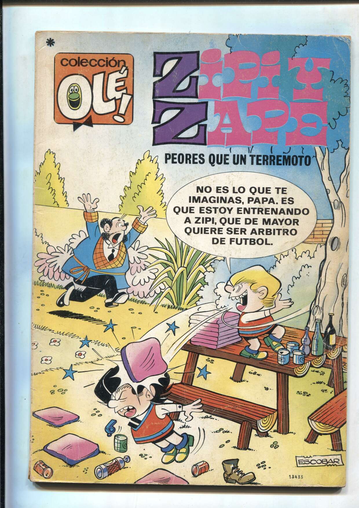 Coleccion Ole numero 157: Zipi y Zape: Peores que un terremoto