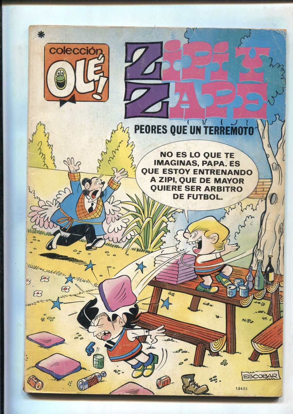 Coleccion Ole numero 157: Zipi y Zape: Peores que un terremoto