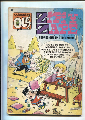 Coleccion Ole numero 157: Zipi y Zape: Peores que un terremoto
