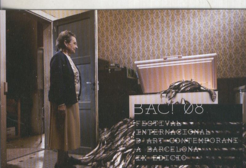 Postal 005736 : Publicitaria Festival Art Contemporani a Barcelona