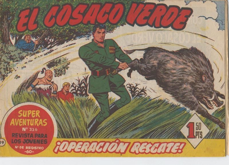 El Cosaco Verde de Bruguera  numero 019