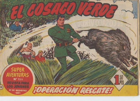El Cosaco Verde de Bruguera  numero 019