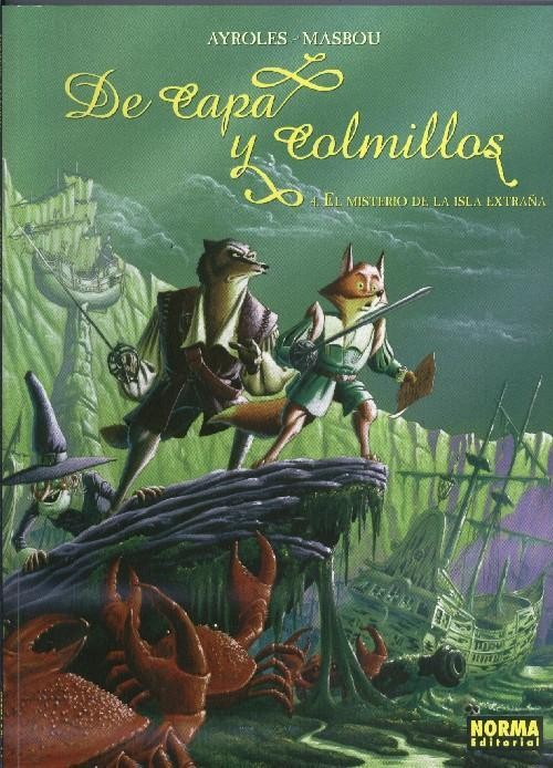 De Capa y Colmillos tomo 04: el misterio de la isla extraña