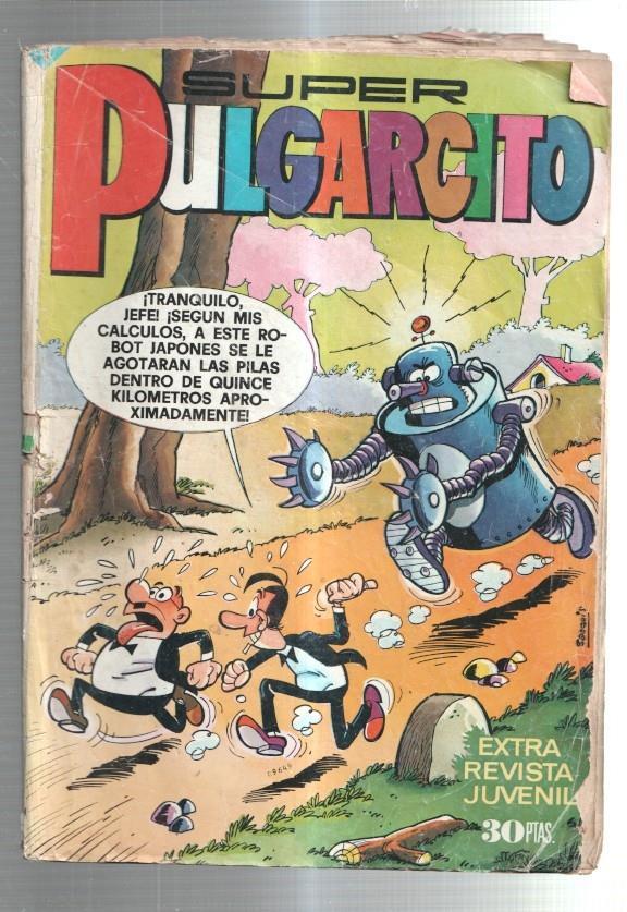 Super Pulgarcito numero 074 (ejemplar aviejado)