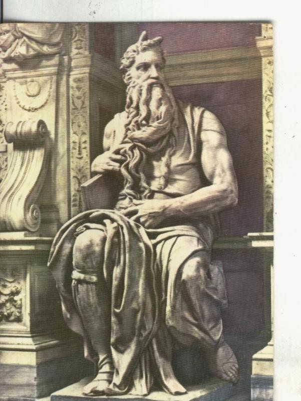 Postal 004036 : Italia: Moises de Michelangelo