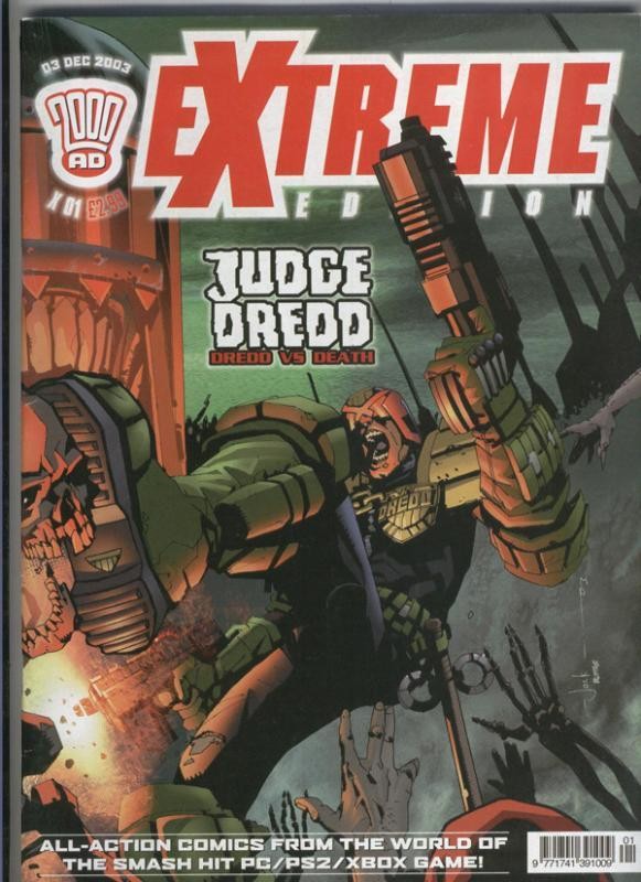 2000 AD Extreme Edition numero 01
