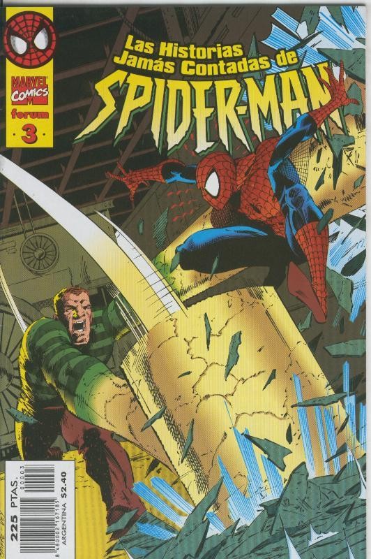 Las historias jamas contadas de Spiderman numero 03: Sepultado en la arena