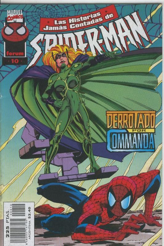 Las historias jamas contadas de Spiderman numero 10: Llamadla Commanda