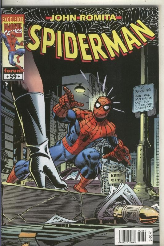 Spiderman de John Romita numero 59