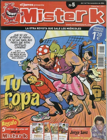 Mister K numero 5 (conserva las 8 cartas coleccionables), porter central de Dani Pedrosa