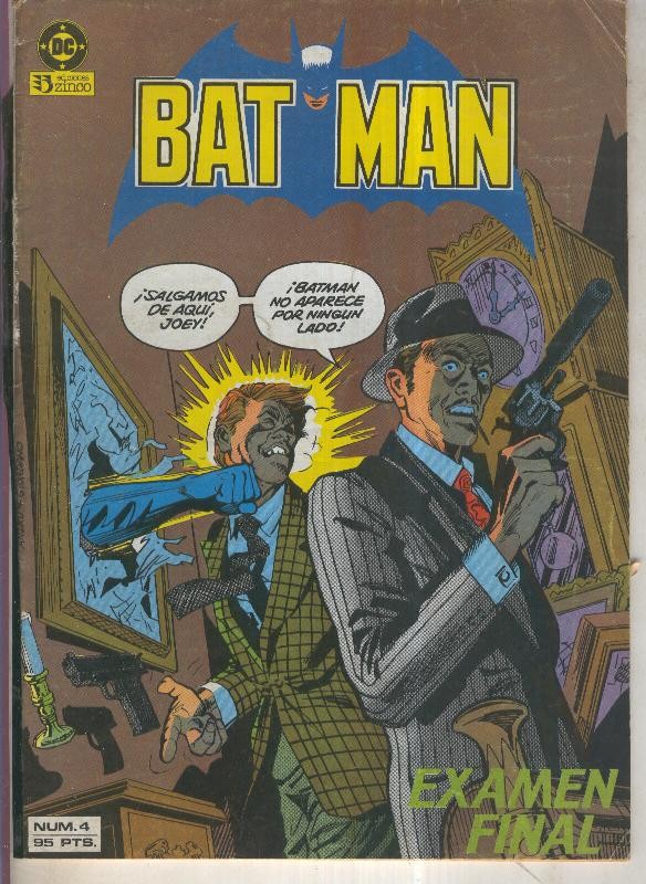 Batman volumen 1 numero 04 (cello negro lado lomo)