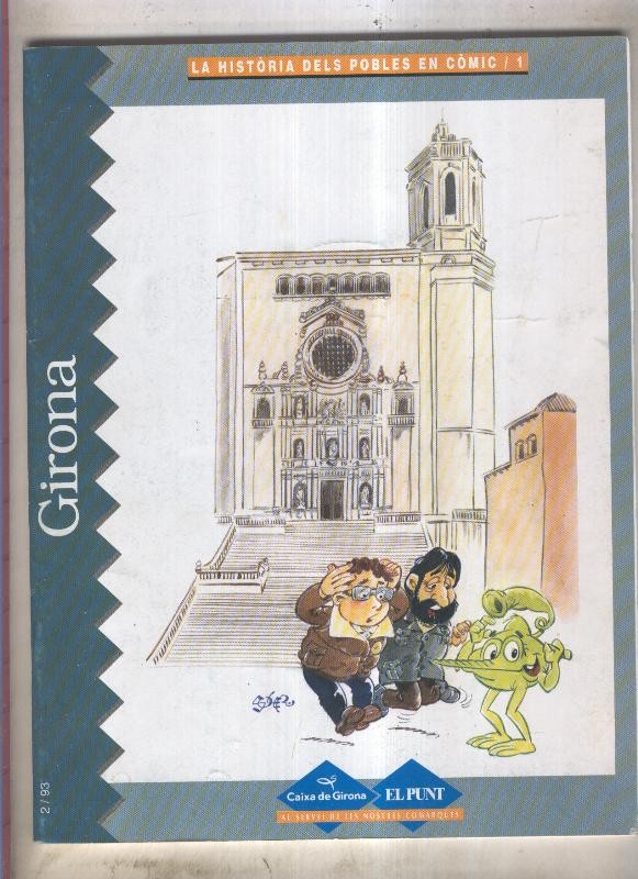La historia dels pobles en comic numero 1: Girona