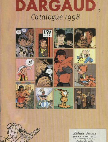 Dargaud catalogue 1998