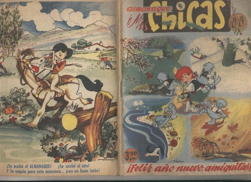 Almanaque Mis Chicas 1949