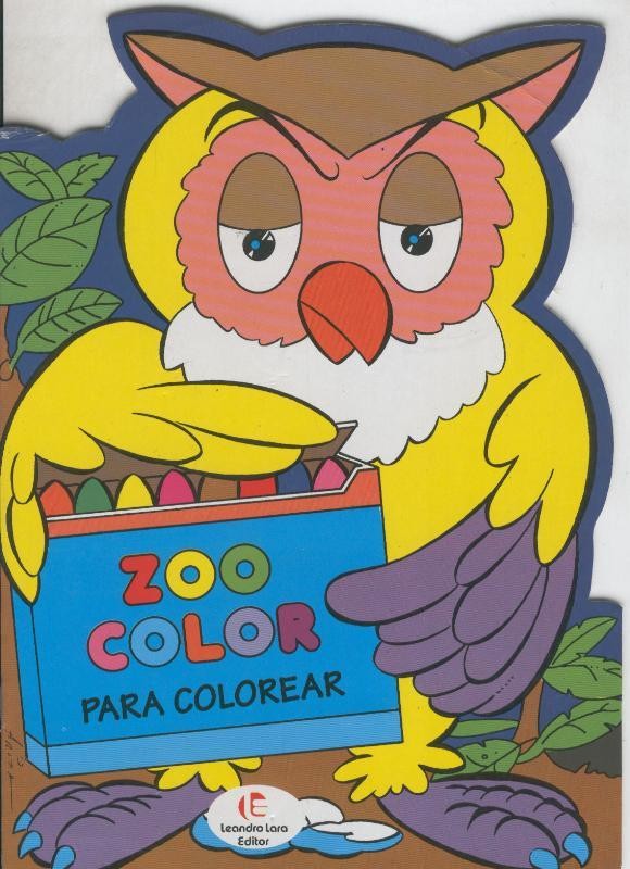 Coleccion Zoo Color para colorerar numero 4