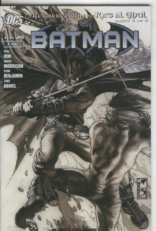 Batman volumen 2 numero 20: La resurreccion de Ras Al Ghul