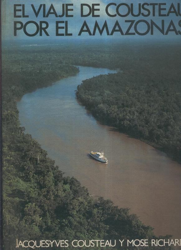 El viaje de Cousteau por el amazonas, TAPAS PARA ENCUADERNAR EL TOMO