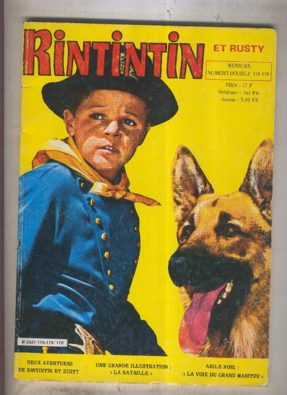 Rin Tin Tin et Rusty numero 178/179