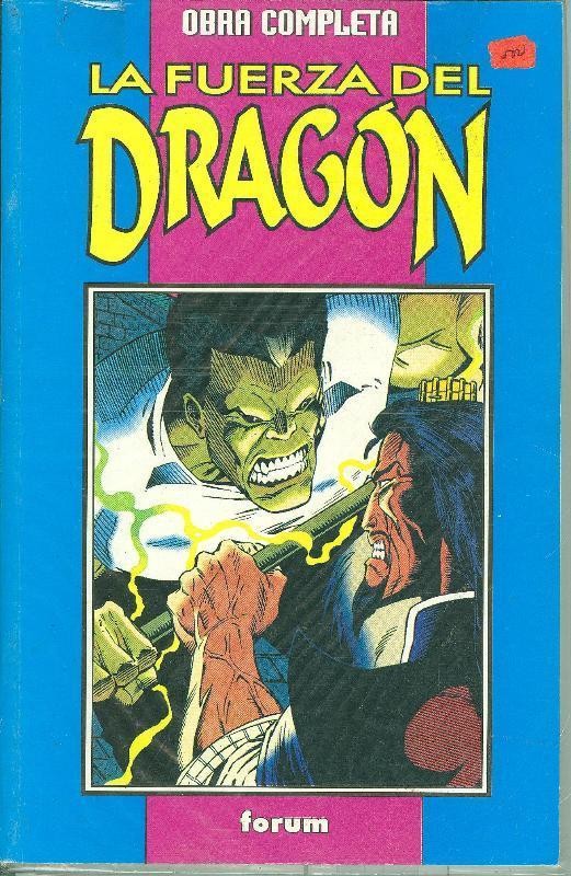 La Fuerza del Dragon obra completa de 4 numeros en un retapado