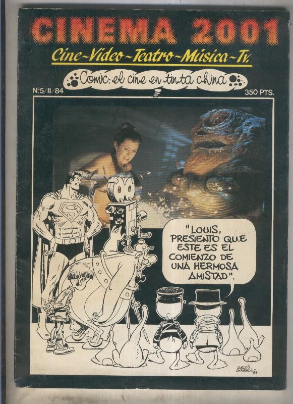 Cinema 2001 numero 05: especial comic (papel acartonado)