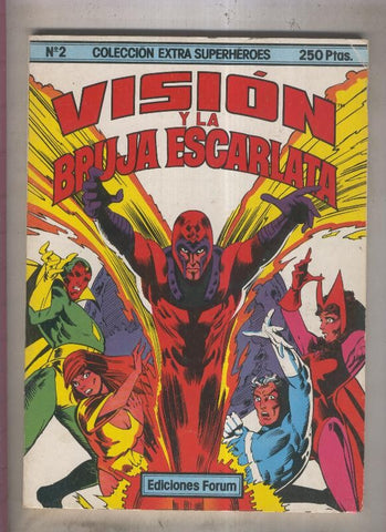 Extra Superheroes numero 02: Vision y la Bruja Escarlata