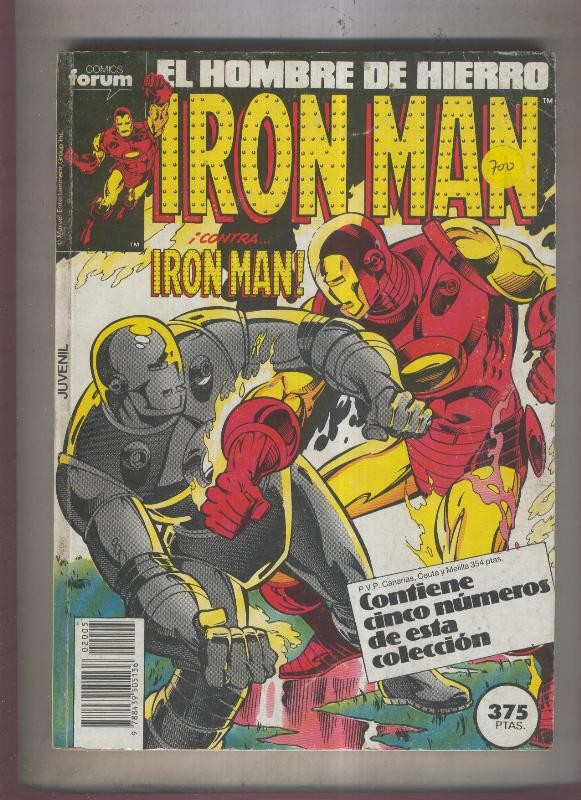 Iron Man retapado 36 al 40