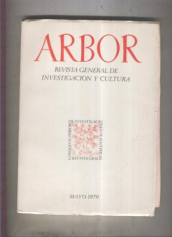 Arbor. Revista general de investigacion y cultura numero 293