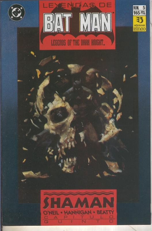 Leyendas de Batman numero 05: Shaman