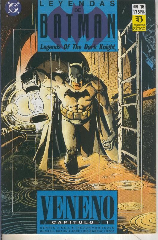 Leyendas de Batman numero 16: Veneno