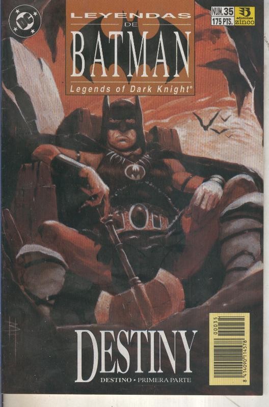 Leyendas de Batman numero 35: Destiny