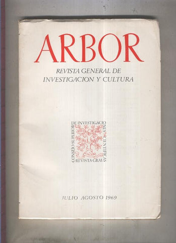 Arbor. Revista general de investigacion y cultura numero 283/284